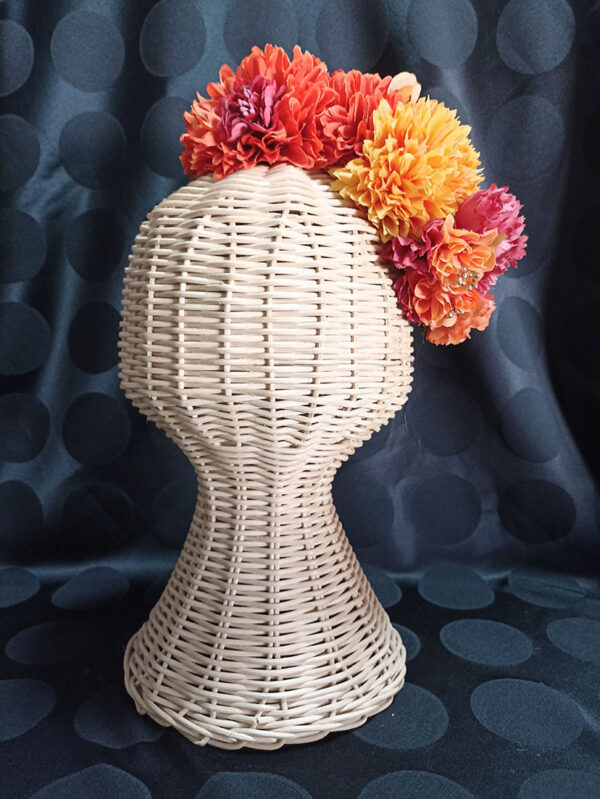 Diadema de flores de flamenca NAR2
