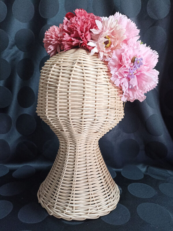 Diadema de flores de flamenca ROS1