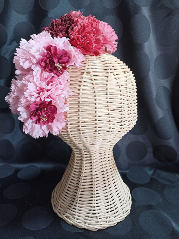 Diadema de flores de flamenca ROS2 - Imagen 3