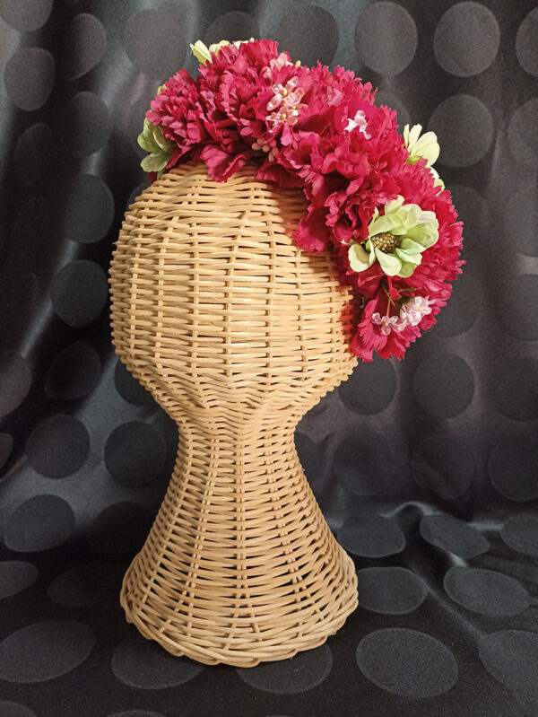 Diadema de flores de flamenca BUG1