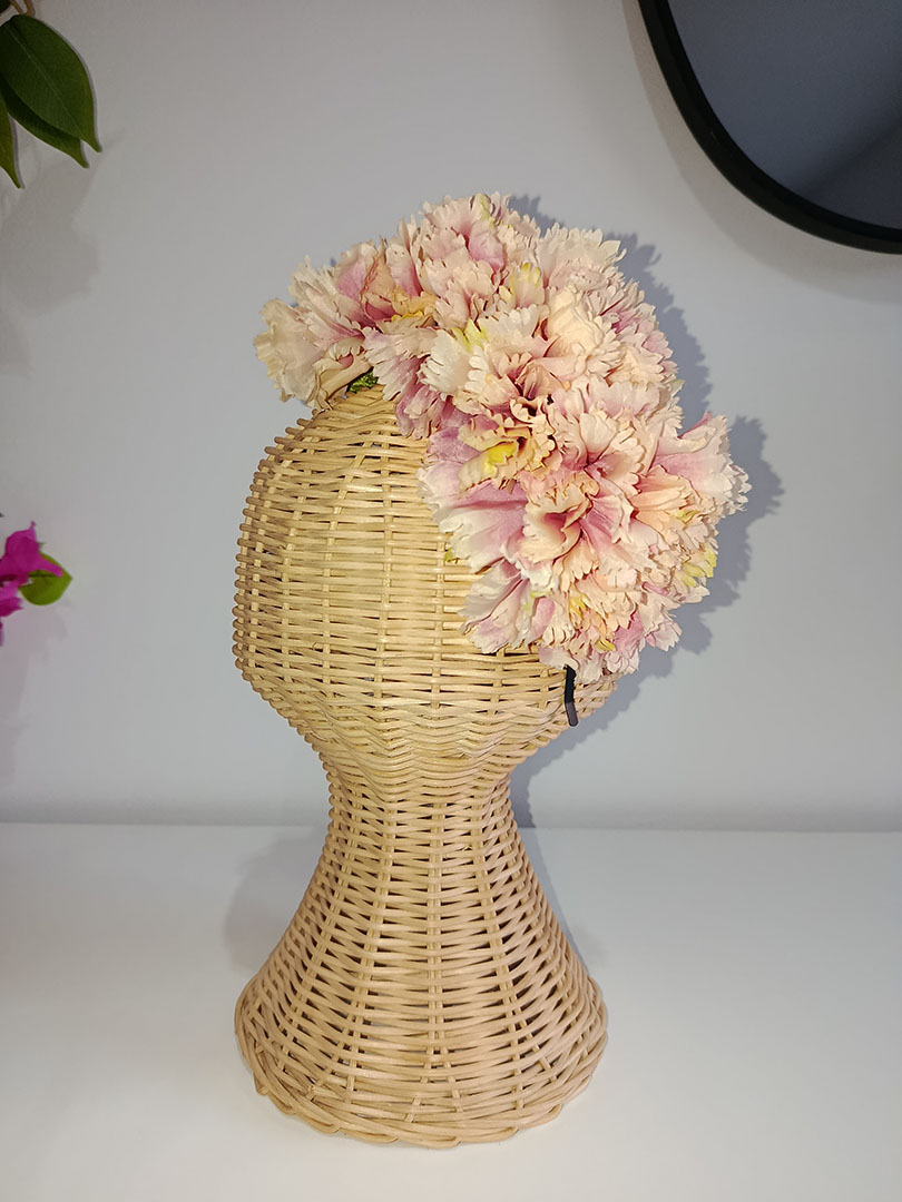 Diadema de flores de flamenca RZ02